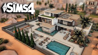 LANDGRAAB MANSION  The Sims 4 Speed Build [upl. by Saidnac]