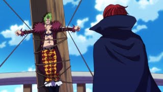 Shanks descobre que Bartolomeo é amigo de Luffy e poupa sua vida em One Piece [upl. by Grizel797]