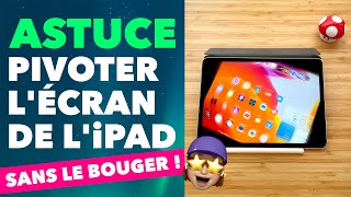 Astuce  Faire pivoter lécran de liPad sans avoir besoin de le bouger grâce à votre clavier [upl. by Helaine411]