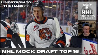 2024 NHL MOCK DRAFT  March Top 32 Part 1 [upl. by Einatsed679]