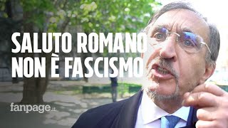 Commemorazione per Sergio Ramelli La Russa quotIl saluto romano non è apologia di fascismoquot [upl. by Auqenwahs617]