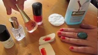 Ombre Nail Tutorial [upl. by Kaine951]