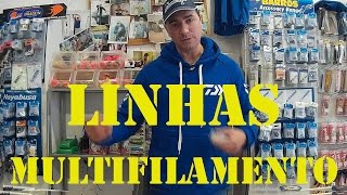 ✅ LINHAS 🧵 MULTIFILAMENTO 🎣 [upl. by Wrdna]