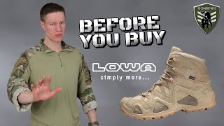 Lowa Zephyr GTX MID TF  Before You Buy [upl. by Tom]