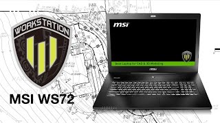 Видео обзор ноутбука рабочей станции MSI WS72 6QJ [upl. by Eglanteen]