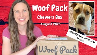 Woof Pack Chewers Box  August 2020 [upl. by Assenay]