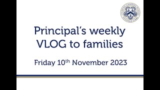 Principal Vlog 2023 Ep 8 101123 [upl. by Ahseya]