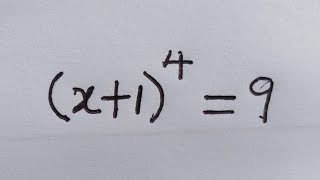 Interesting quartic equation  maths mathematics [upl. by Rafael]