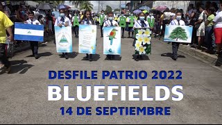 Desfile patrio 2022 en Bluefields [upl. by Aremahs28]