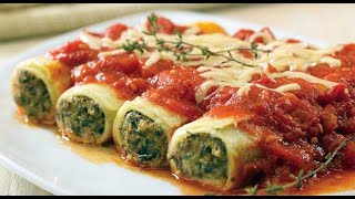 COMO HACER CANELONES de ACELGA a la DELFINA COCINANDO con JULIUS [upl. by Mirabella]