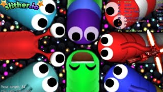 Slitherio Al 260000 Score Epic Slitherio Gameplay 171 smash SmashIO [upl. by Aleuname]