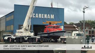 M6000 VSMP vedette de sûreté maritime et portuaire pour la Gendarmerie Maritime [upl. by Ecirtnuahs]