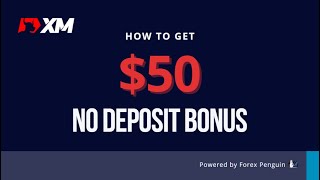 XM no deposit bonus How To Claim 50 NDB [upl. by Ahsienot]