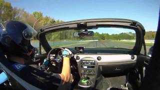 300whp Turbo MX5 Miata AutoX at Raceway Park w NNJR SCCA [upl. by Sonaj]