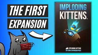 Imploding Kittens Exploding Kittens Expansion Pack REVIEW [upl. by Esorlatsyrc252]