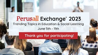 Perusall Exchange® 2023 Wrap Video [upl. by Bedelia]