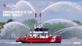 2022 Significant Boat Of The Year Winner Interview  FireCat 25M  Marine Jet Power Waterjets [upl. by Iznil]