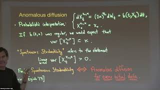 Renormalization Group and Homogenization  Scott Armstrong [upl. by Ayita]