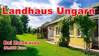 LANDHAUS NÄHE ZALAKAROS KOMITAT ZALA UNGARN [upl. by Nnylahs482]