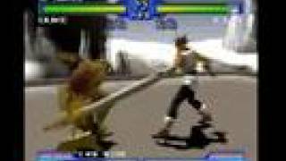 Playstation  Battle Arena Toshinden 2 Duke vs Eiji [upl. by Stig]