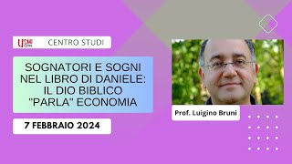 Usmi Centro Studi  Sognatori e sogni nel libro di Daniele il Dio biblico quotparlaquot economia [upl. by Casabonne947]