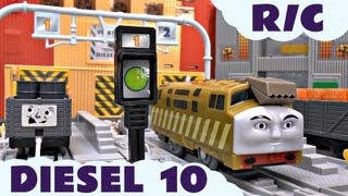 Thomas and Friends Trackmaster Remote Control Diesel 10 Story [upl. by Alidia]