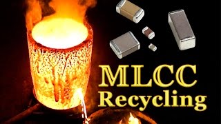 💠Palladium Silver and Gold recovery from MLCC Monolithic Ceramic Capacitors💠PART2 [upl. by Imtiaz]