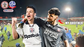 the moment my Brother sends Bolton to Wembley [upl. by Niliram846]