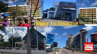 A trip Through Accra Ghana 🇬🇭 beautiful Gem city travel accra ghana trip travel ​adukash [upl. by Ivar]