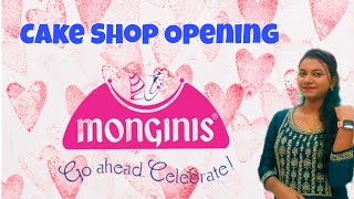 Monginis Cake Shop Opening 😍 [upl. by Eelac]