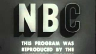 NBC kinescope disclaimer [upl. by Bandler]