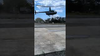 Landing R66 ROBINSON HELICOPTER [upl. by Bikales]