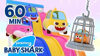 Toy Baby Shark Doo Doo Doo 1 hour  Compilation  Baby Shark Car Songs  Baby Shark Official [upl. by Breger]