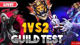 GUILD TEST GUILD VS GUILDLIVE  FF LIVE GUILD TEST freefirelivetotalgamingtcrahulyt [upl. by Halden]