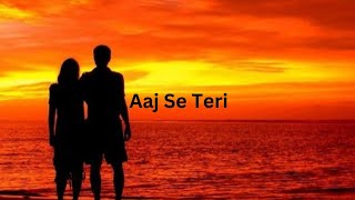 Aaj Se Teri Pad Man Cover Version  Khusi Majumder [upl. by Nylekoorb]