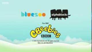 BlueZooAlphablocksCBeebies 2016 [upl. by Ralip]