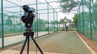 Cricket Bowling Machine at INR12000  Leverage iBot Patent Pending [upl. by Oterol842]