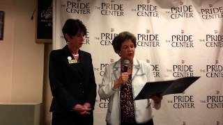 US Rep Frankel honors Commissioner Julie Carson [upl. by Else]