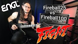 ENGL Fireball 25 VS 100  Comparison [upl. by Ilaw671]