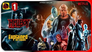 Hellboy 2004 Movie Explained In Hindi  Prime Video Hellboy 1 हिंदी  उर्दू  Hitesh Nagar [upl. by Oregolac614]