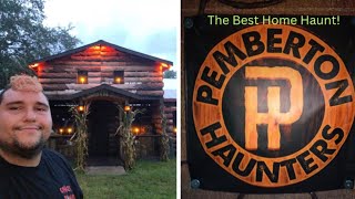 The Best Home Haunt ever Pemperton Haunters support Local Haunts [upl. by Aisirtap]