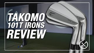 2022 TAKOMO IRON 101T REVIEW  An Affordable Players Distance Iron Packed With Technology [upl. by Bunder]