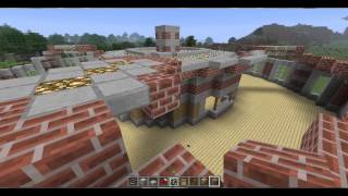 Minecraft  Construction dun restaurant moderne  3ème partie [upl. by Atsirak]