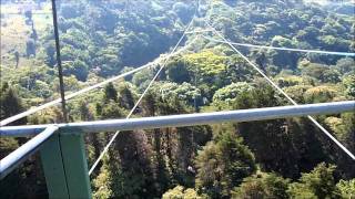 The Highest Tarzan Swing in Costa Rica [upl. by Aneerhs]