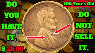 DO NOT Spend This Wheat Penny  1920 PENNY VALUE AND COIN PRICES [upl. by Areis13]