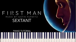 First Man  Sextant Piano Tutorial  Sheets [upl. by Laemsi]