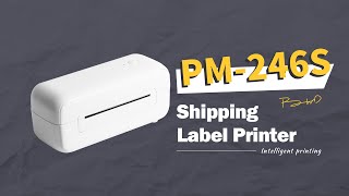 PM246S  Print a round label on Mac OS [upl. by Bellis]