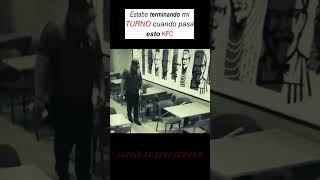 ACTIVIDAD PARANORMAL🟥 EN KFC miedo paranormal terrorsobrenatural shorts [upl. by Armin]