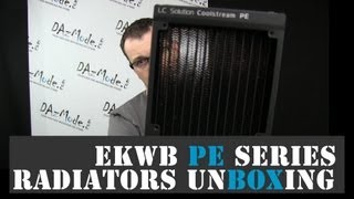 EKCoolstream PE Radiator Unboxing and Mini Review [upl. by Vanderhoek618]