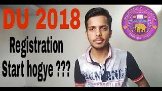 DU ADMISSION 201819 II 2 Admission Alert of Delhi University for UG course in 201819 II [upl. by Cowey]